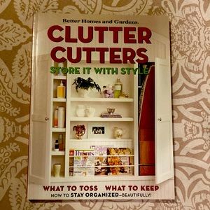 Clutter Cutters – Store with Style | Decluttering & Organization Book